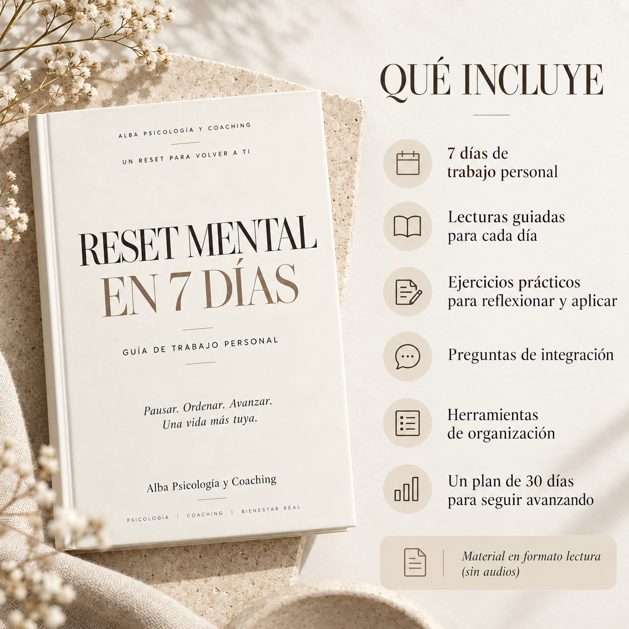 Reset Mental en 7 Días — Guía práctica de trabajo personal - Imagen 2